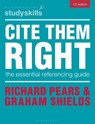 Cite Them Right - Richard (Durham University) Pears ; Graham (Formerly University of Cumbria) Shields - 9781350477261