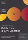 Core Statutes on Public Law & Civil Liberties 2018-19 - Rhona Smith ; Eimear Spain ; Richard Glancey - 9781352003352