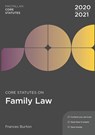 Core Statutes on Family Law 2020-21 - Frances (London Metropolitan University Burton - 9781352010510