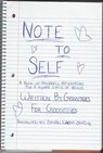 Note to Self - Eirian Naomi Omid ; Elise Thornback ; Gee Gador ; Gimel Julie ; Jessica Johnson ; Jill McIntyre ; Savvy Rose - 9781393162001