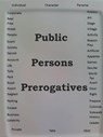 Public Persons Prerogatives - James Greene - 9781393407997