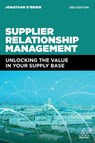 Supplier Relationship Management - Jonathan O'Brien - 9781398602250