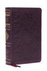 NKJV Large Print Reference Bible, Purple Leathersoft, Red Letter, Comfort Print (Sovereign Collection) - Thomas Nelson - 9781400344352