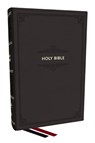 KJV Personal Size Large Print End-of-Verse Reference Bible, Black Leathersoft, Red Letter, Comfort Print (Thumb Indexed) - Thomas Nelson - 9781400347841