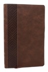 KJV, Personal Size New Testament, Brown Leathersoft, Red Letter, Comfort Print - Thomas Nelson - 9781400350063