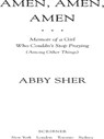Amen, Amen, Amen - Abby Sher - 9781416592532