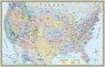 U.S. Map Poster (32 X 50 Inches) - Laminated: - A Quickstudy Reference -  - 9781423220817