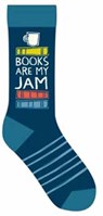 Books Are My Jam Socks -  - 9781423652984