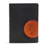 CSB Apologetics Study Bible for Students, Black/Tan Leathertouch: Black Letter, Teens, Study Notes and Commentary, Ribbon Marker, Sewn Binding, Easy-T - Sean McDowell - 9781433651151