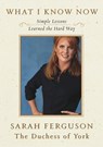 What I Know Now - Sarah Ferguson The Duchess of York - 9781439141762