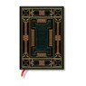 Onyx (Asterales) Midi Lined Hardback Journal (Elastic Band Closure) - Paperblanks - 9781439796146