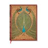 Hafiz’s Peacocks (Sangorski & Sutcliffe) Mini Unlined Hardcover Journal (Elastic Band Closure) - Paperblanks - 9781439798928