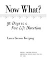 Now What? - Laura Berman Fortgang - 9781440628221