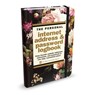 Midnight Floral Internet Address & Password Logbook - Peter Pauper - 9781441334848