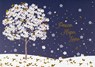 Falling Blossoms in Winter Deluxe Boxed Holiday Cards -  - 9781441339232