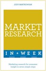 Market Research In A Week - Judy Bartkowiak - 9781444159660