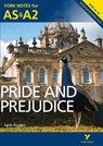 Pride and Prejudice: York Notes AS & A2 - for 2026, 2027 exams - Laura Gray ; Martin Gray ; Jane Austen - 9781447948865