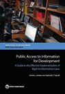 Public access to information for development - Victoria L. Lemieux ; Stephanie E. Trapnell - 9781464808791