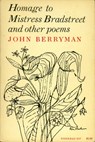 Homage to Mistress Bradstreet - John Berryman - 9781466879577