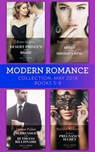 Modern Romance Collection: May 2018 Books 5 - 8: Desert Prince's Stolen Bride / Hired to Wear the Sheikh's Ring / Surrender to the Ruthless Billionaire / Princess's Pregnancy Secret - Kate Hewitt ; Rachael Thomas ; Louise Fuller ; Natalie Anderson - 9781474084161