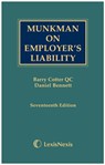 Munkman on Employer's Liability - Daniel (Doughty Street Chambers) Bennett - 9781474313421