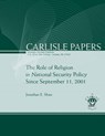 The Role of Religion in National Security Policy Since September 11, 2011 - SHAW,  Jonathan E. - 9781477686676