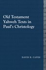 Old Testament Yahweh Texts in Paul's Christology - David B. Capes - 9781481307918