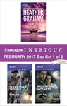 Harlequin Intrigue February 2017 - Box Set 1 of 2 - Heather Graham ; Barb Han ; Lena Diaz - 9781488015991