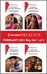 Harlequin Presents - February 2021 - Box Set 1 of 2 - Lynne Graham ; Kim Lawrence ; Cathy Williams ; Louise Fuller - 9781488073175