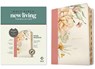 NLT Wide Margin Bible, Filament Enabled (Leatherlike, Dusty Pink Blossoms, Indexed) - New Living Translation - 9781496484024