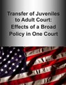 Transfer of Juveniles to Adult Court: Effects of a Broad Policy in One Court (Black and White) - U. S. Department of Justice - 9781507577530