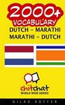 2000+ Dutch - Marathi Marathi - Dutch Vocabulary - SOFFER,  Gilad - 9781508987222