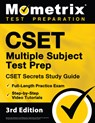 CSET Multiple Subject Test Prep - CSET Secrets Study Guide, Full-Length Practice Exam, Step-By-Step Review Video Tutorials: [3rd Edition] - Matthew Bowling - 9781516718153