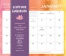 Everyday Gratitude Magnetic Wall Calendar 2026 -  - 9781523532926