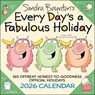 Sandra Boynton's Every Day's a Fabulous Holiday 2026 Wall Calendar -  - 9781524898144