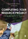 Completing Your Research Project - Charlotte Brookfield ; Jamie Lewis - 9781529617092