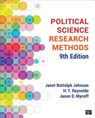 Political Science Research Methods - Janet B. (University of Delaware Johnson ; H. T. (University of Delaware Reynolds ; Jason D. (University of Delaware Mycoff - 9781544331430