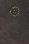 Monogram W Meeting Notebook - Not Available - 9781544890029