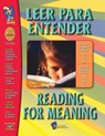 Leer Para Entender: Primer a Tercer Grado - R. Solski - 9781550358407
