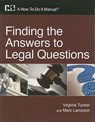 Finding the Answers to Legal Questions - Virginia Tucker ; Marc Lampson - 9781555707187