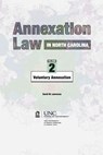 Annexation Law in North Carolina, Volume 2 - David M. Lawrence - 9781560114659