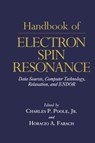 Handbook of Electron Spin Resonance - Charles P. Jr. Poole ; Horacio A. Farach - 9781563960444