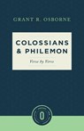 Colossians & Philemon Verse by Verse - Grant R. Osborne - 9781577997368