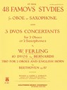 48 FAMOUS STUDIES (1ST & 3RD P - Franz Wilhelm Ferling ; Albert Andraud - 9781581060515