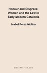 Honour and Disgrace - Isabel Perez Molina - 9781581121292