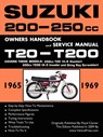 Suzuki T20 & T200 1965-1969 Factory Workshop Manual - Floyd Clymer - 9781588500816