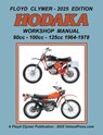 HODAKA 90cc - 100cc - 125cc WORKSHOP MANUAL 1964-1978 - Floyd Clymer - 9781588503084