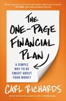 1-PAGE FINANCIAL PLAN - Carl Richards - 9781591847557