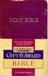 KJV Gift and Award Bible - Burgundy - Hendrickson Publishers - 9781598560220