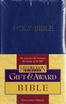 KJV Gift and Award Bible - Blue - Hendrickson Publishers - 9781598560237